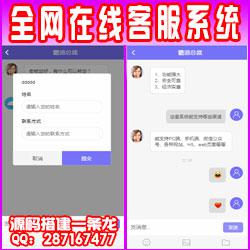 【全网在线客服系统】2020最新在线客服系统+客户信息安全可控+自有客服系统非租赁+网页端在线客服+移动端在线客服+全渠道支持+包搭建包更新【有演示站】