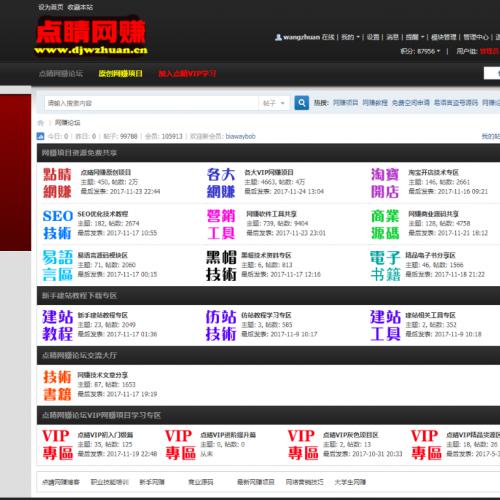 前点睛网赚论坛www.djwzhuan.cn整个数据泄漏